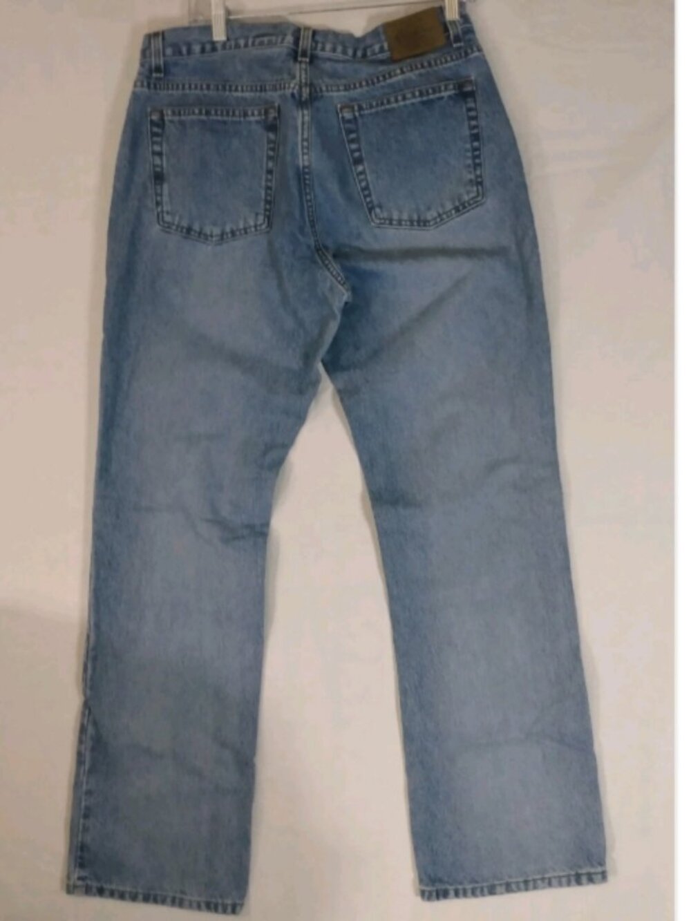 Calvin Klein Jeans Boot Sandblast Women's 12 High Rise 32" Inseam Blue Denim CK